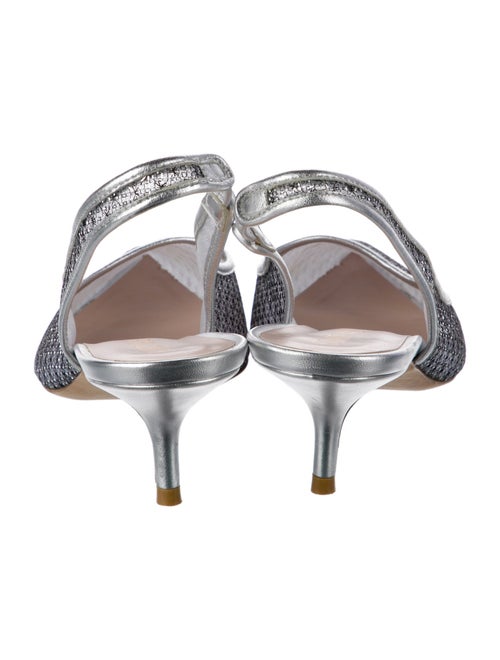 Stuart Weitzman Mesh Slingback Pumps