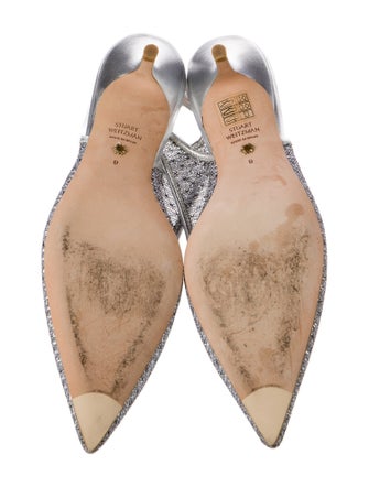 Stuart Weitzman Mesh Slingback Pumps