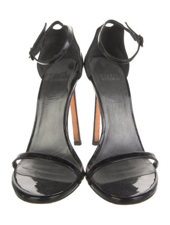 Stuart Weitzman Patent Leather Sandals