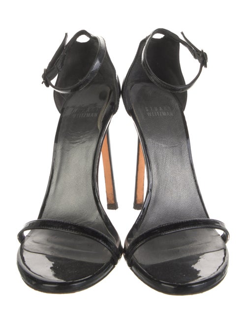 Stuart Weitzman Patent Leather Sandals