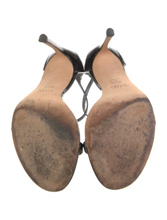 Stuart Weitzman Patent Leather Sandals