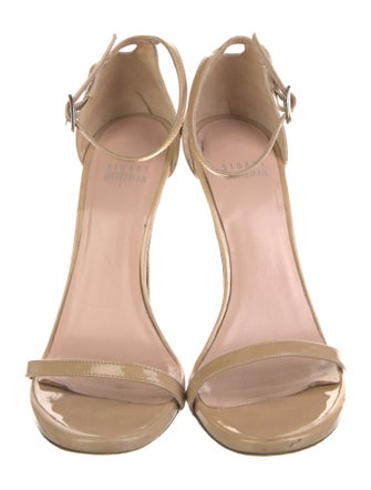 Stuart Weitzman Patent Leather Sandals