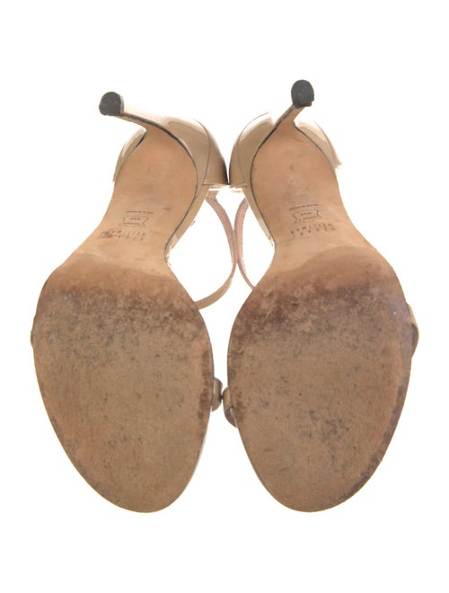 Stuart Weitzman Patent Leather Sandals