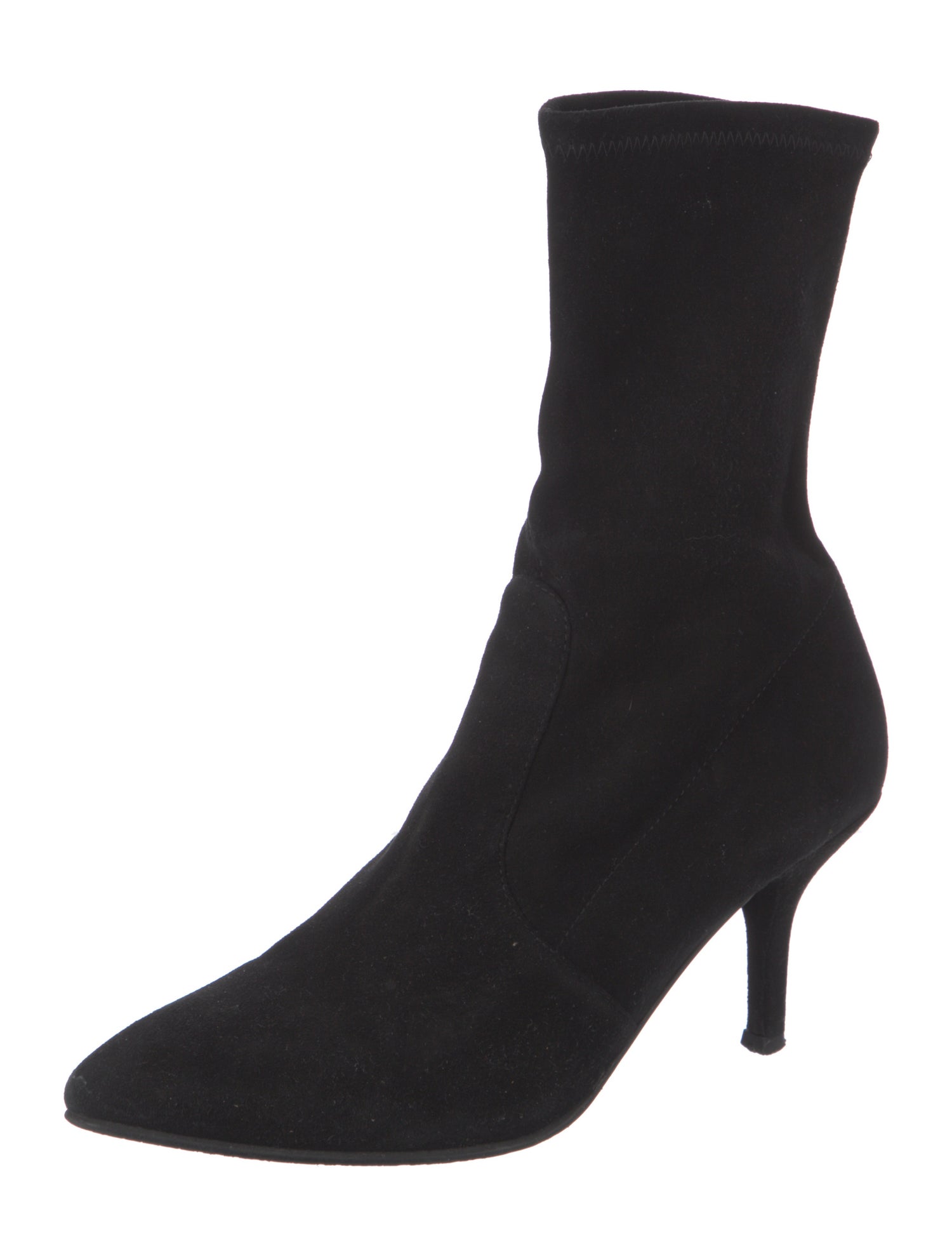 Stuart Weitzman Suede Sock Boots