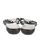 Stuart Weitzman Patent Leather Slides