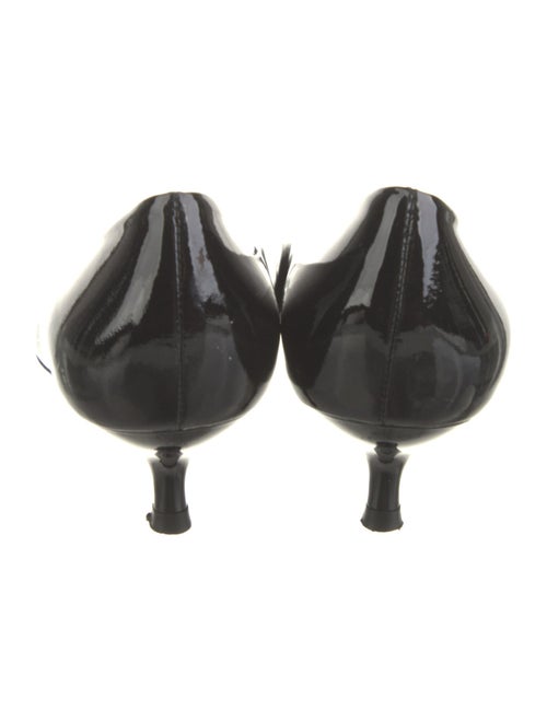 Stuart Weitzman Patent Leather Printed Pumps