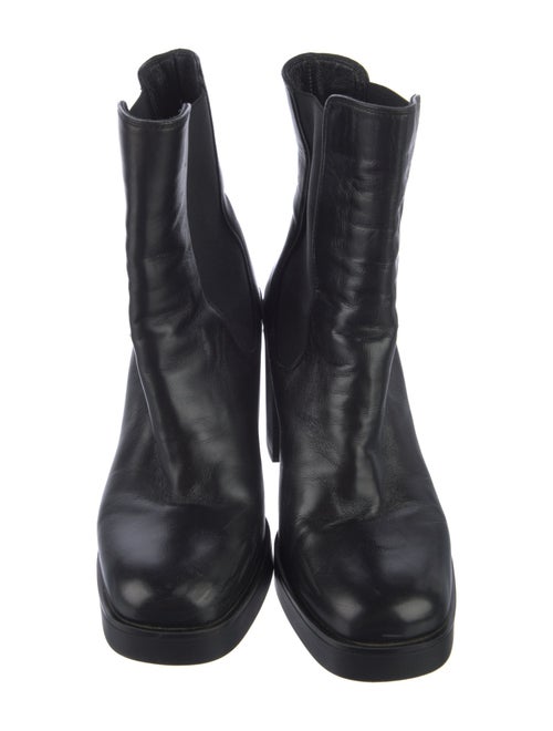 Stuart Weitzman Leather Chelsea Boots