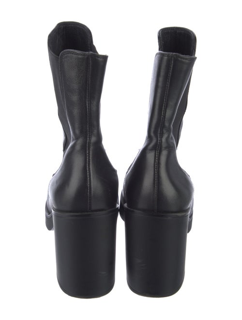 Stuart Weitzman Leather Chelsea Boots