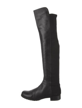 Stuart Weitzman Leather Riding Boots