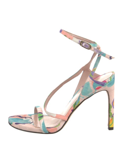 Stuart Weitzman Printed Sandals
