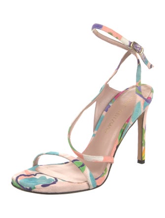 Stuart Weitzman Printed Sandals