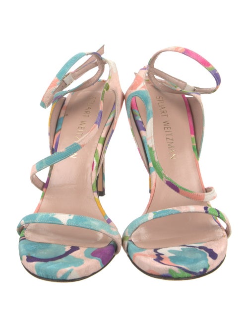 Stuart Weitzman Printed Sandals