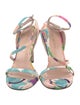 Stuart Weitzman Printed Sandals
