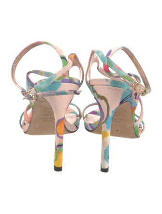 Stuart Weitzman Printed Sandals