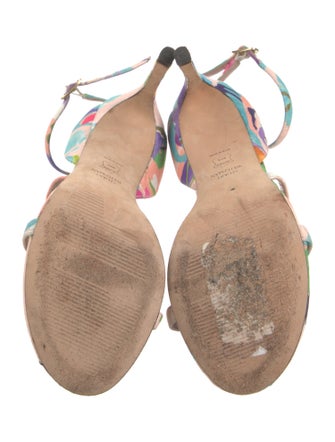 Stuart Weitzman Printed Sandals