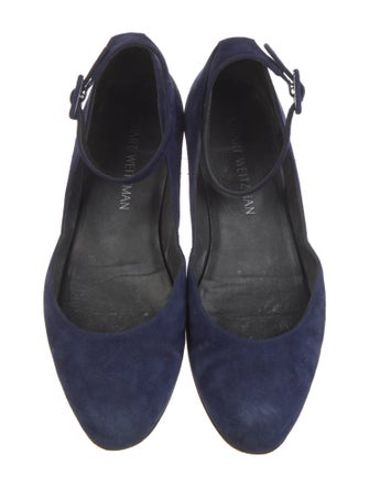 Stuart Weitzman Suede Flats
