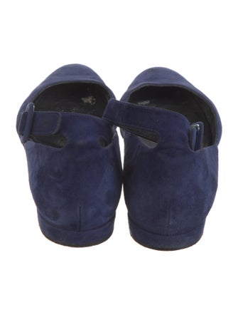 Stuart Weitzman Suede Flats