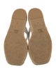 Stuart Weitzman Leather Espadrilles