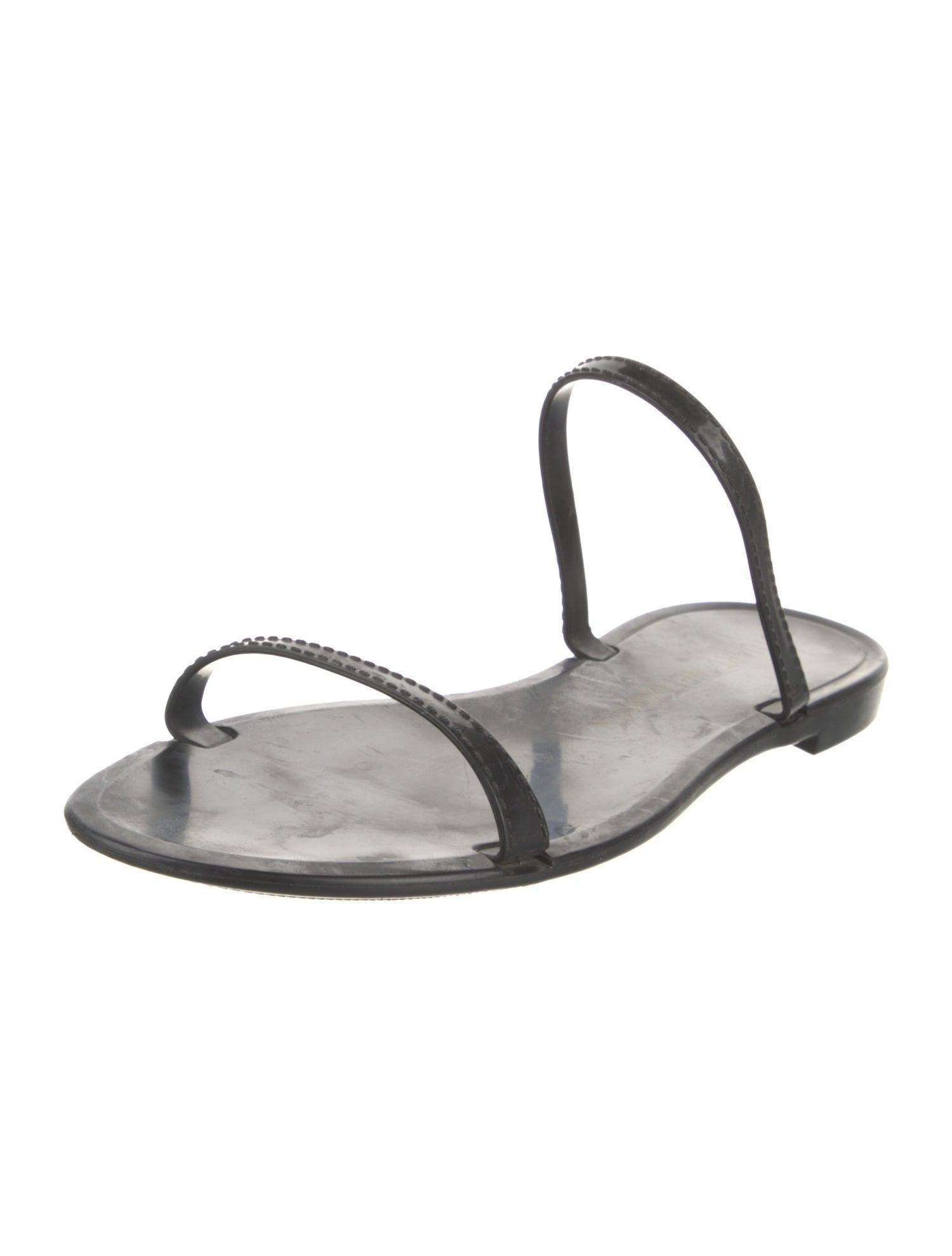 Stuart Weitzman Rubber Slides