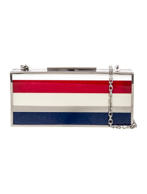 Stuart Weitzman Metal Minaudière