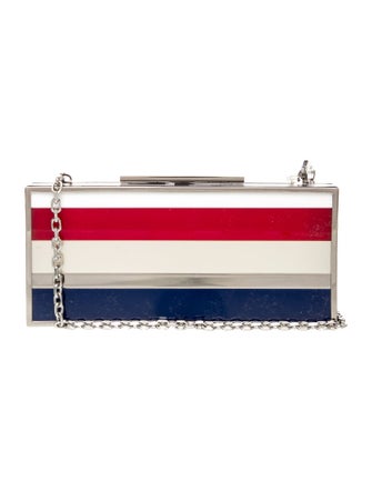 Stuart Weitzman Metal Minaudière