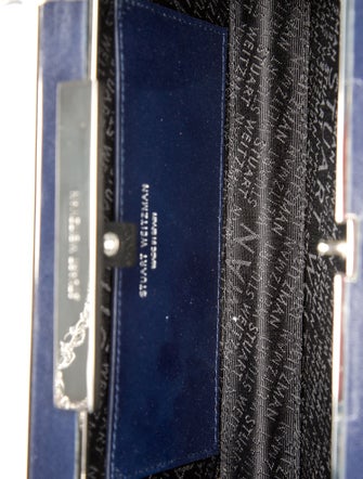 Stuart Weitzman Metal Minaudière