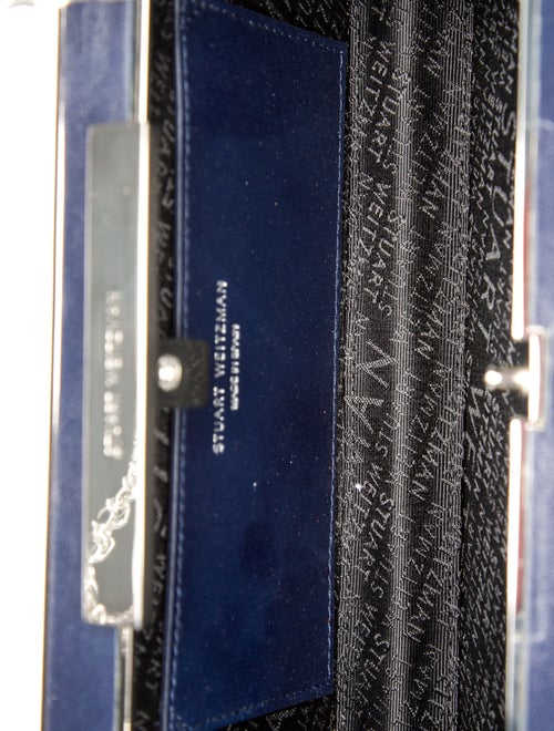Stuart Weitzman Metal Minaudière