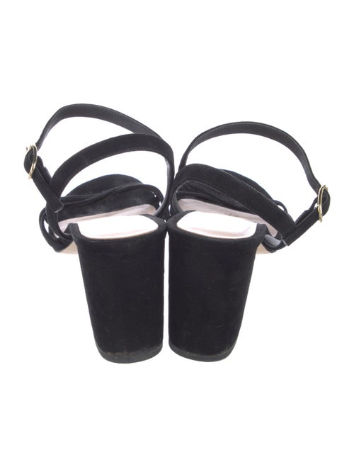 Stuart Weitzman Suede Slingback Sandals