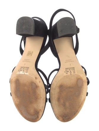 Stuart Weitzman Suede Slingback Sandals