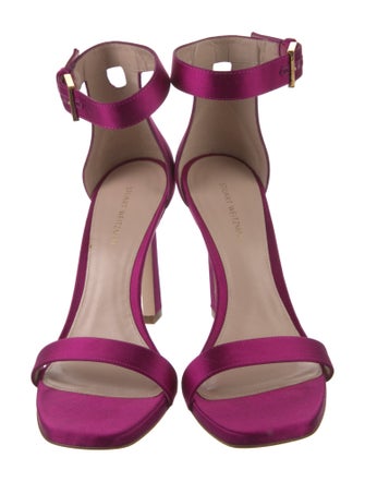 Stuart Weitzman Satin Sandals