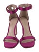 Stuart Weitzman Satin Sandals