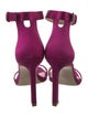 Stuart Weitzman Satin Sandals