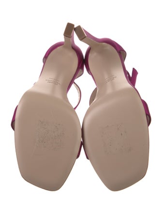 Stuart Weitzman Satin Sandals