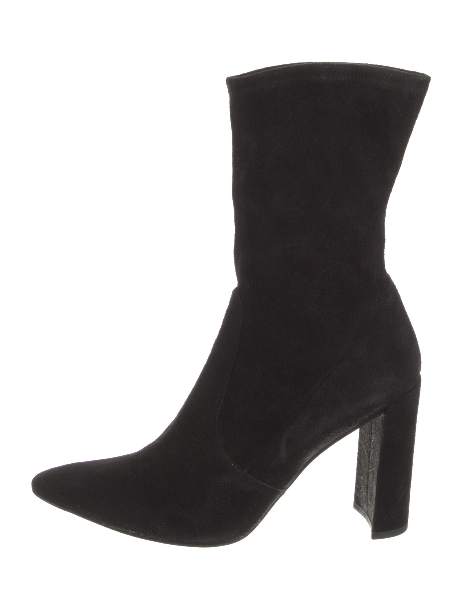 Stuart Weitzman Suede Sock Boots