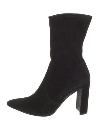 Stuart Weitzman Suede Sock Boots