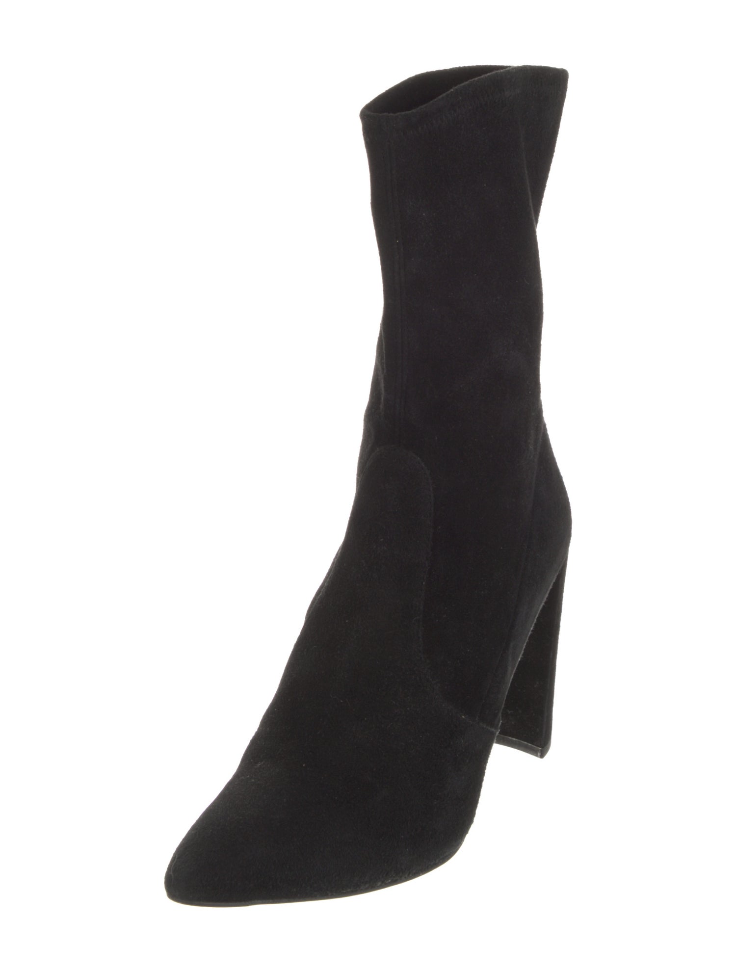 Stuart Weitzman Suede Sock Boots