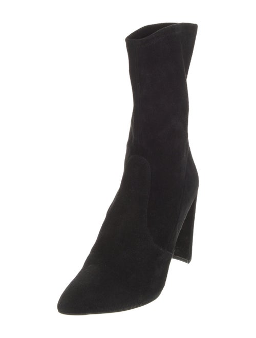 Stuart Weitzman Suede Sock Boots