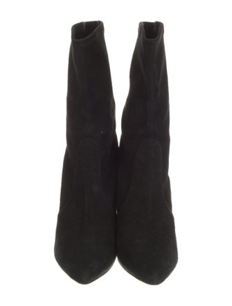 Stuart Weitzman Suede Sock Boots