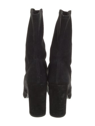 Stuart Weitzman Suede Sock Boots