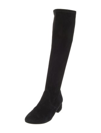 Stuart Weitzman Suede Riding Boots