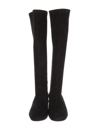 Stuart Weitzman Suede Riding Boots