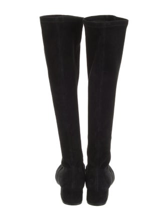 Stuart Weitzman Suede Riding Boots