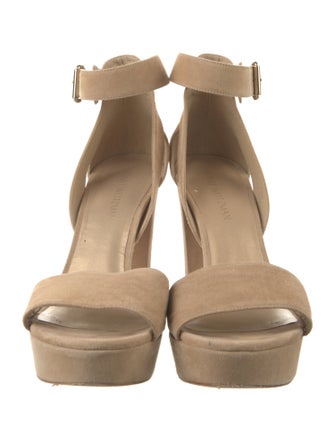 Stuart Weitzman Suede Sandals
