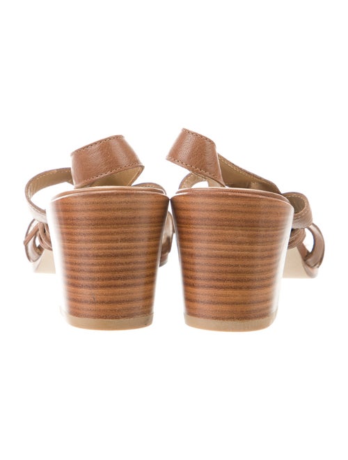 Stuart Weitzman Leather Gladiator Sandals