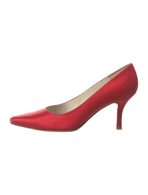 Stuart Weitzman Satin Pumps