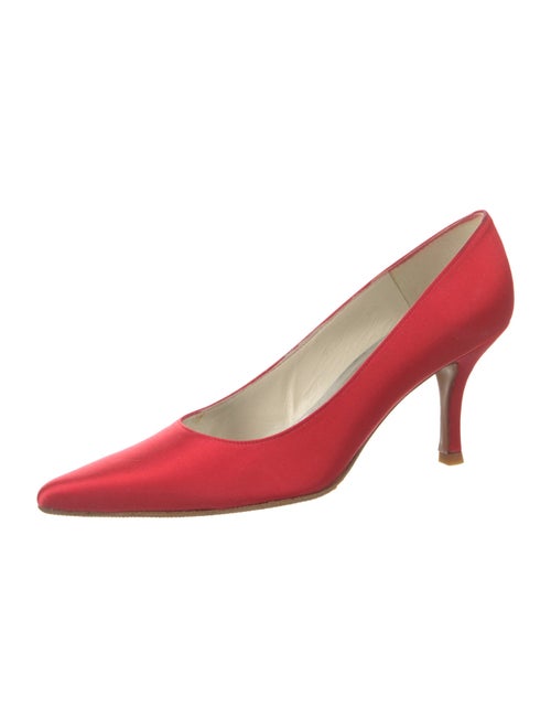 Stuart Weitzman Satin Pumps