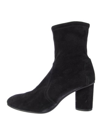 Stuart Weitzman Suede Sock Boots