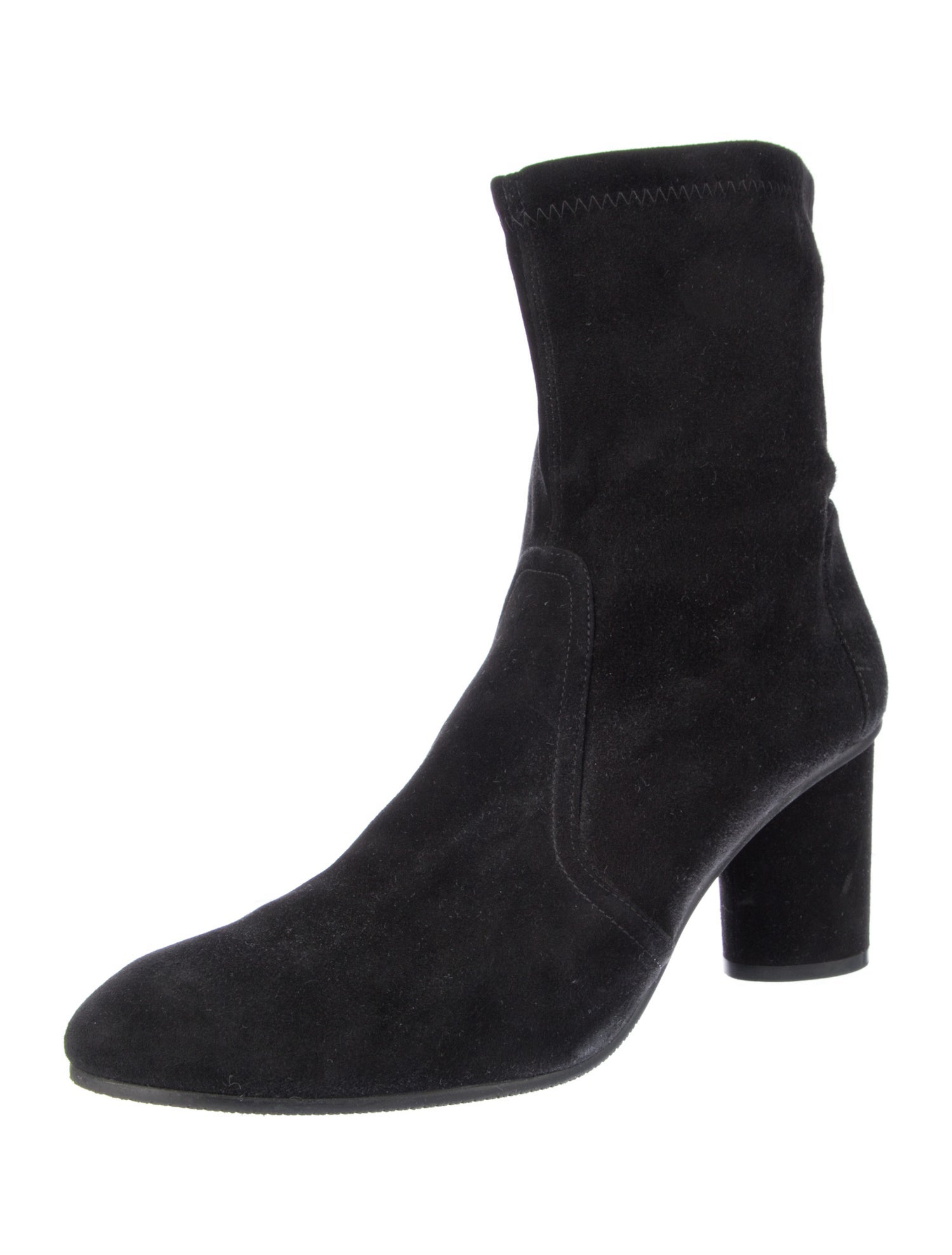Stuart Weitzman Suede Sock Boots
