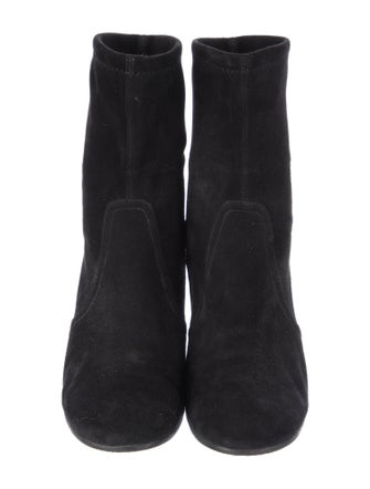 Stuart Weitzman Suede Sock Boots