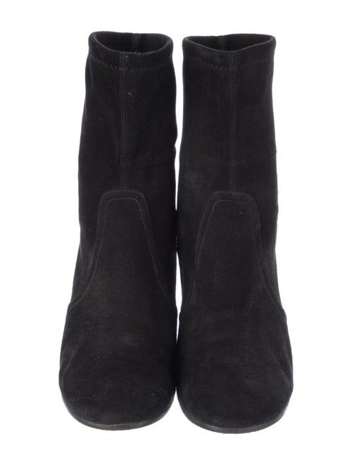 Stuart Weitzman Suede Sock Boots